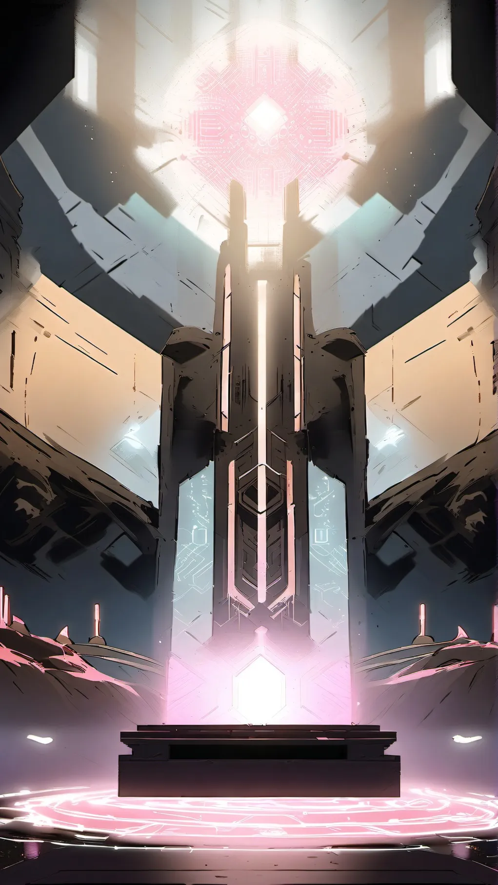 ai character: PIXUM background