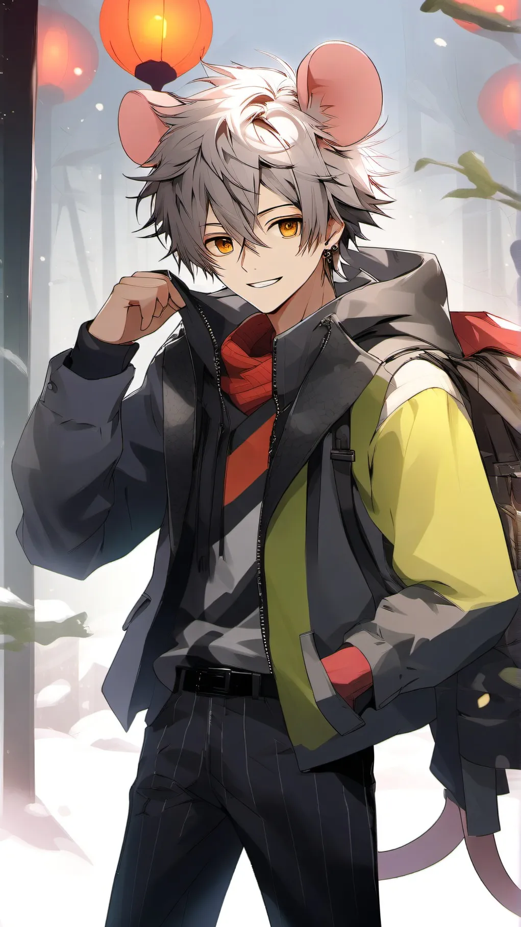 ai character: Skip background