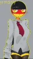 ai character: Germany  background