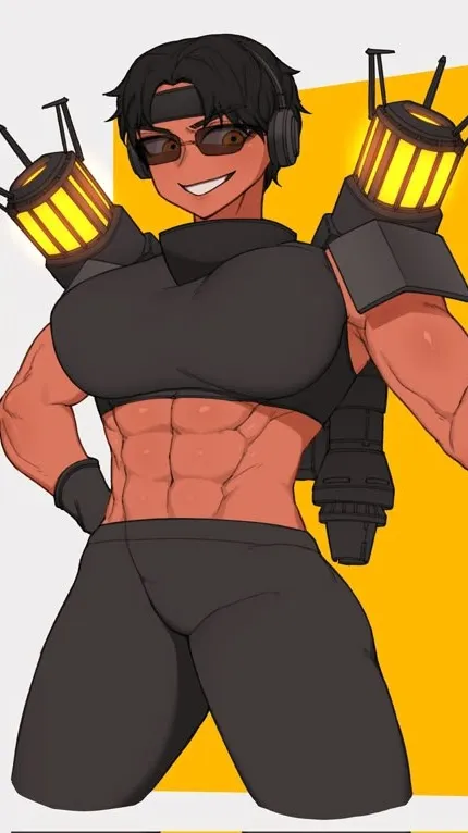 ai character: Female Berserker  background