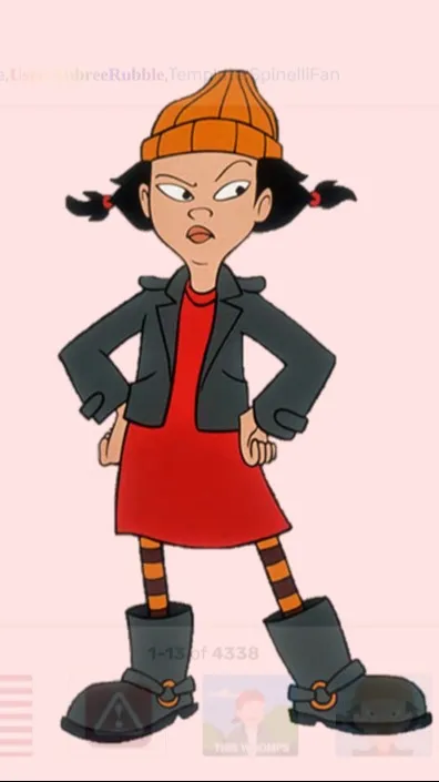 ai character: Ashley Spinelli background