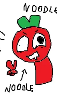 ai character: nOOdlepop background