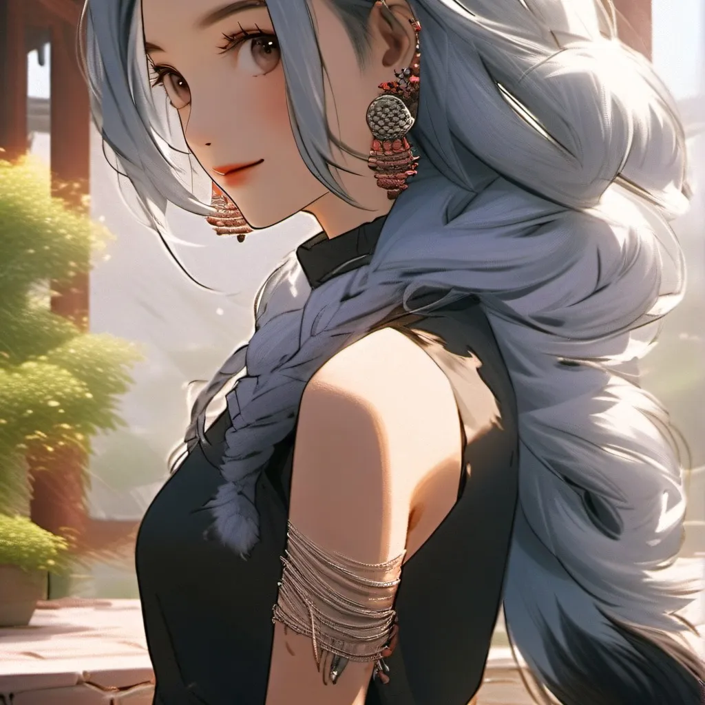 chat with ai character: skunk girl