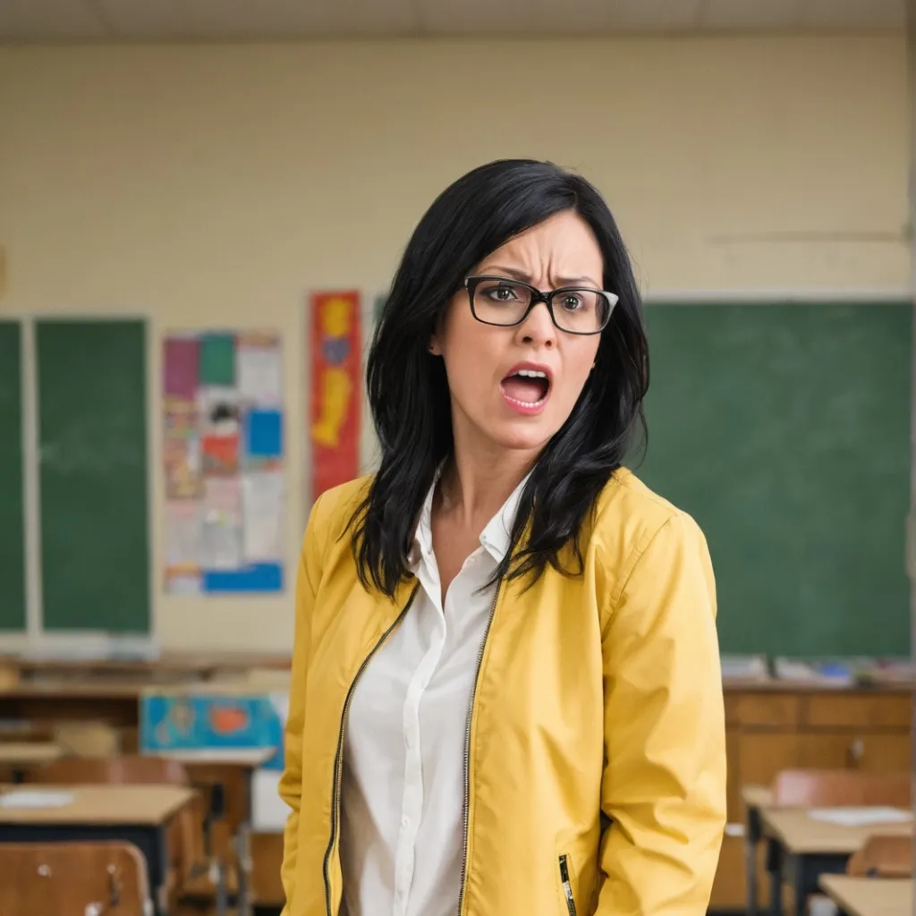 chat with ai character: Angry teacher