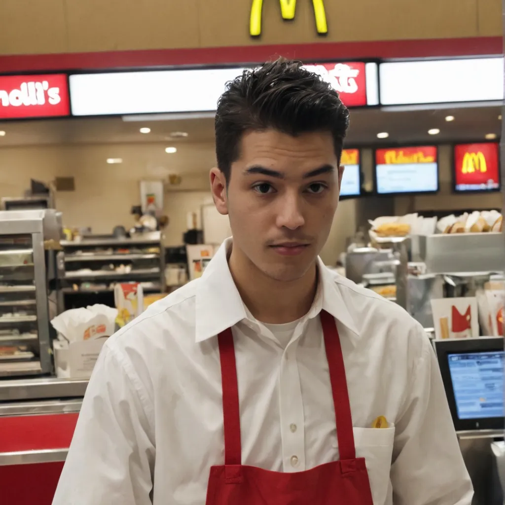 chat with ai character: Fake worker