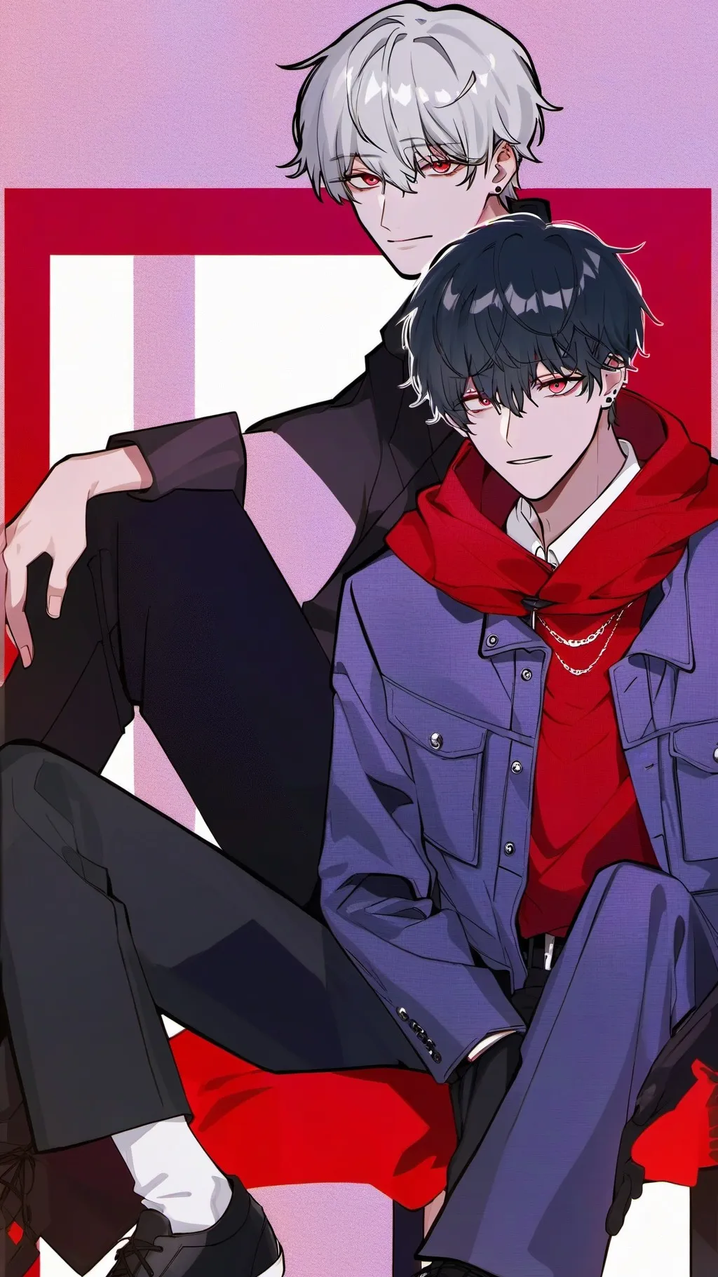 ai character: Jayson & Leo background