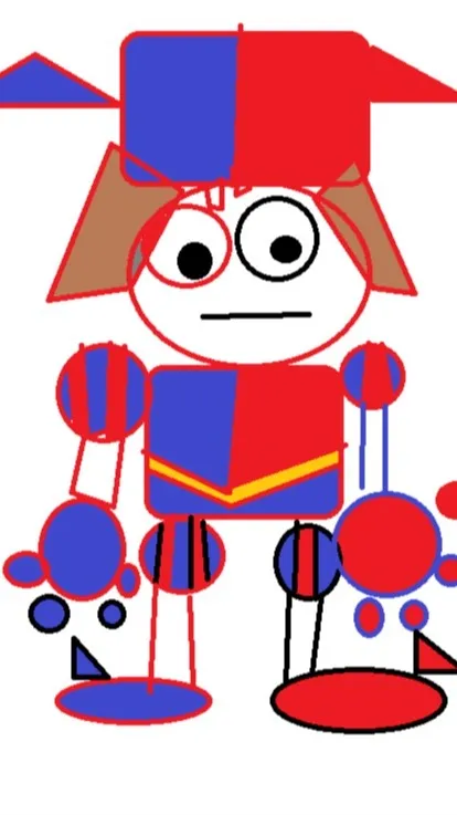 ai character: pomni background