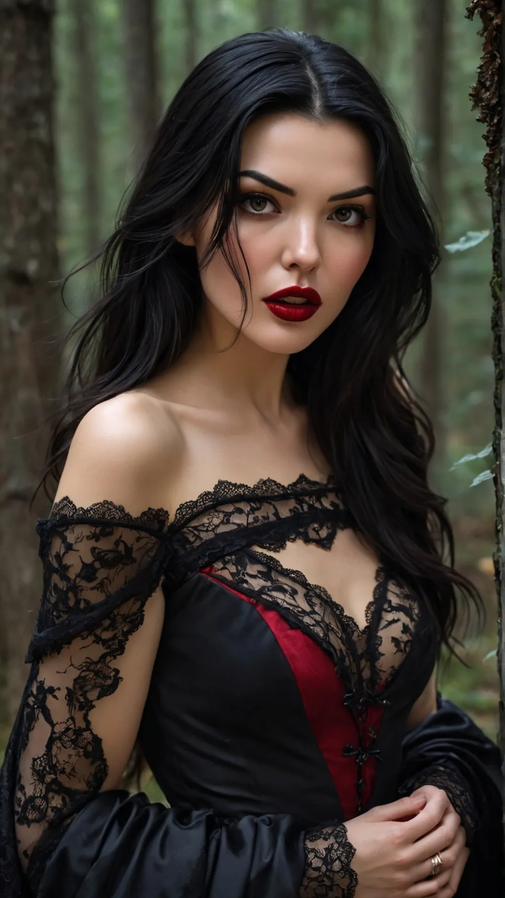 ai character: Vampire Queen background