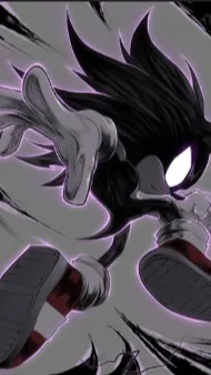 ai character: Dark Sonic background
