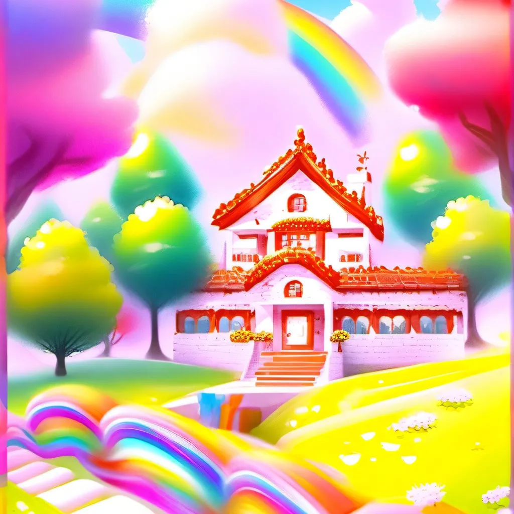 chat with ai character: rainbow