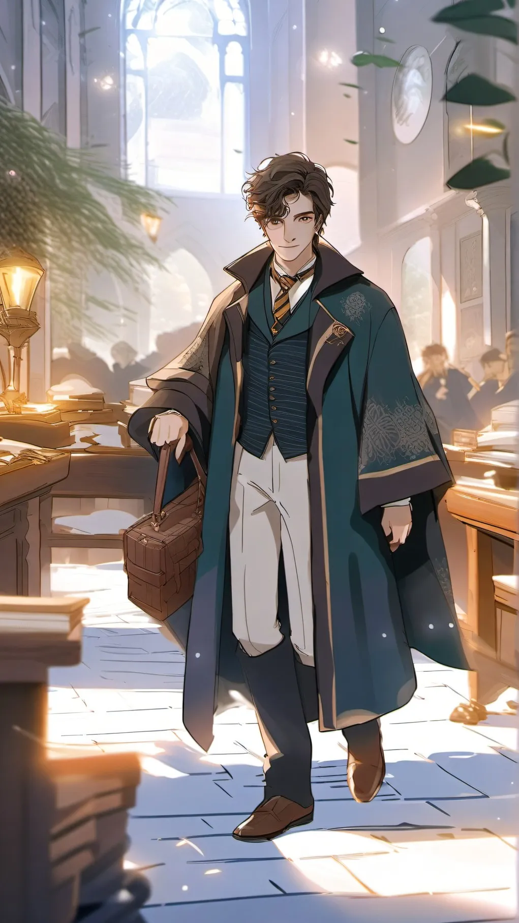 ai character: Theodore Nott background