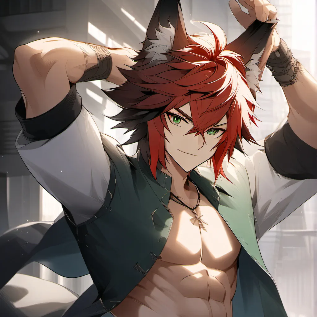 chat with ai character: flame