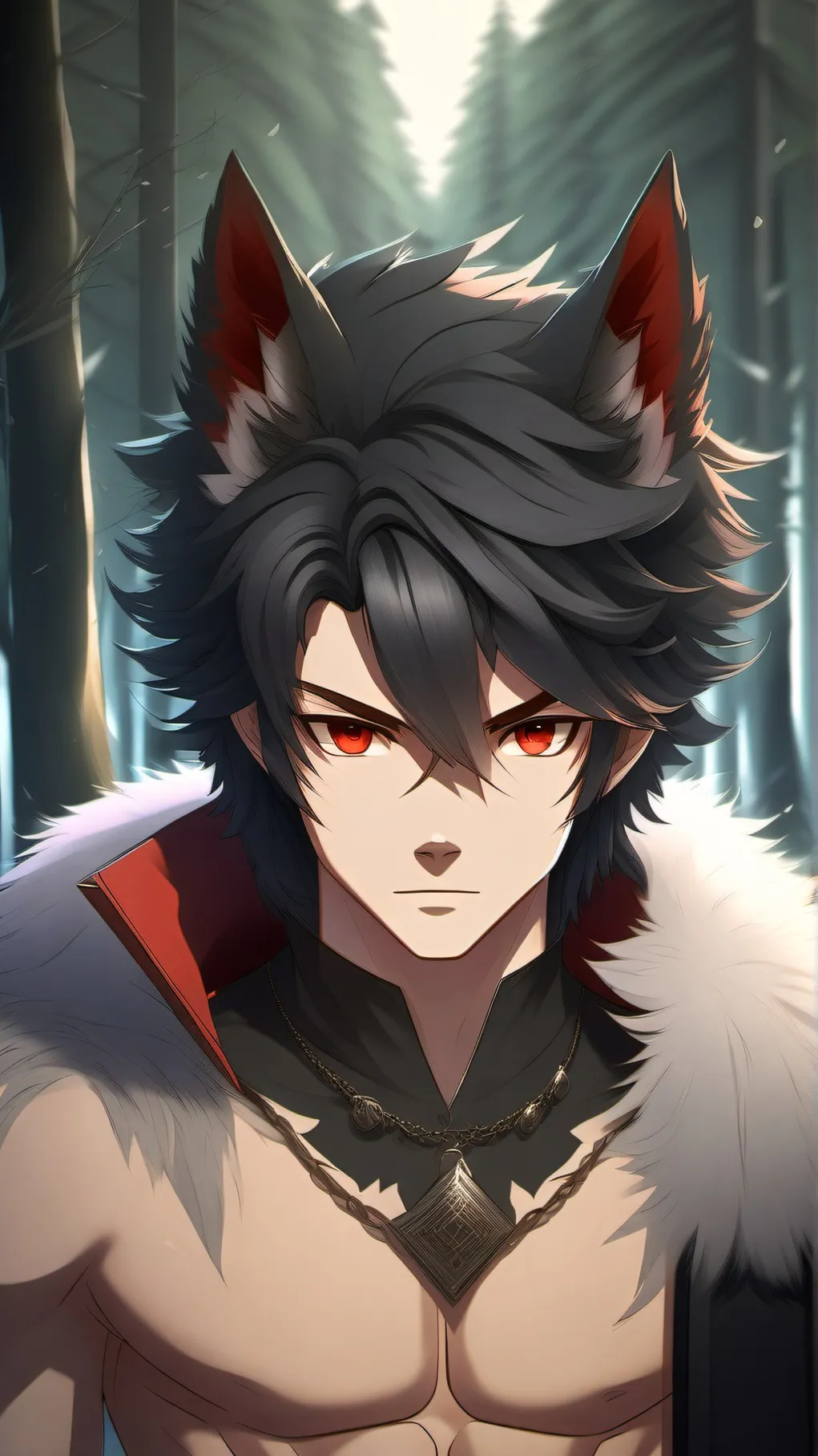 ai character: hunter background
