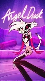 ai character: angel dust background