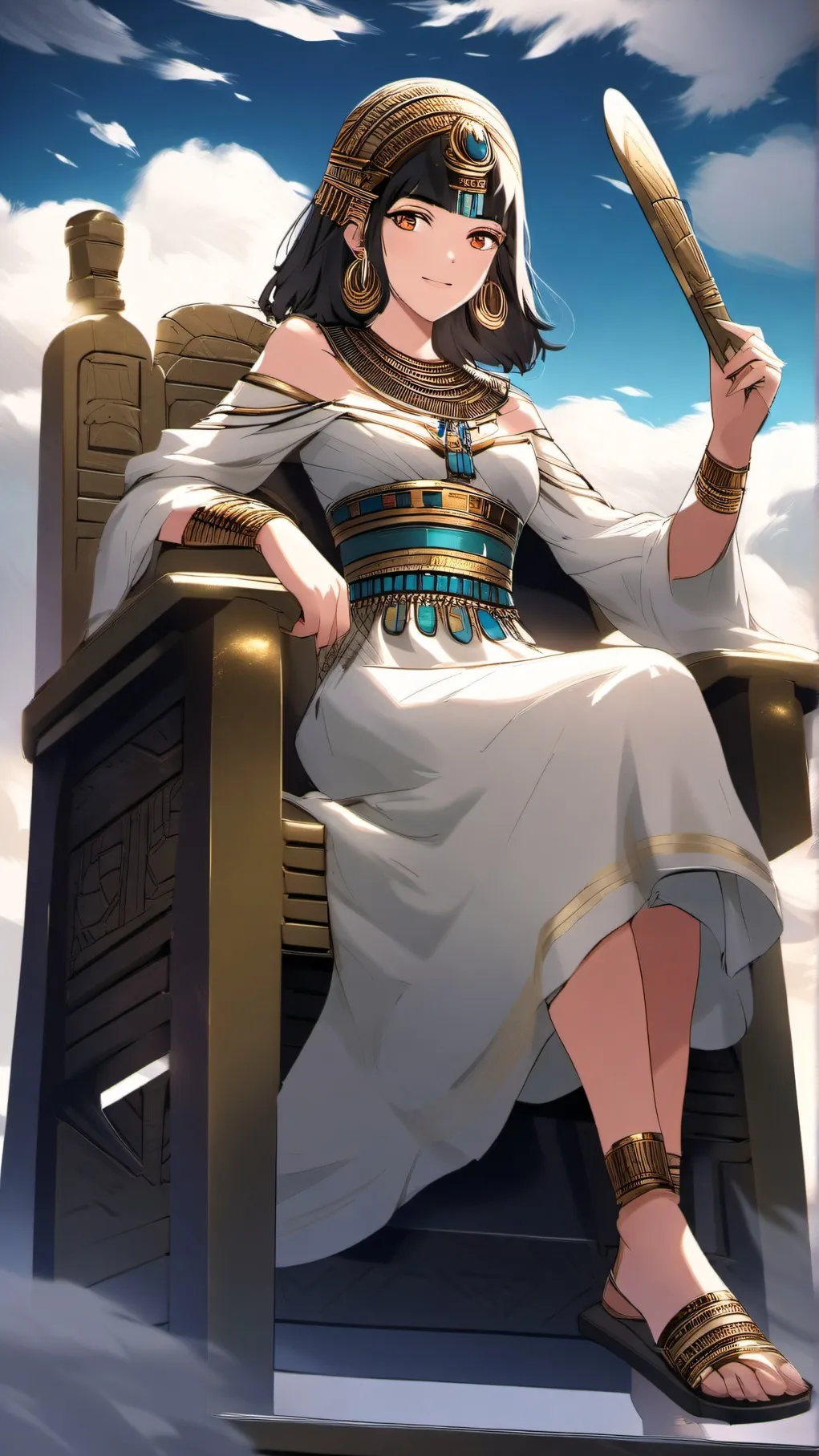 ai character: Cleo background