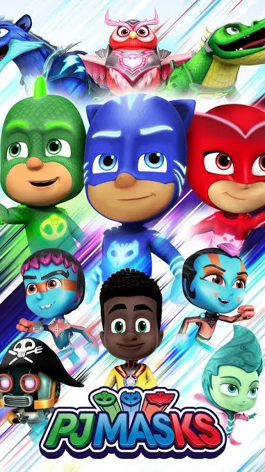 ai character: PJ Masks Heroes  background