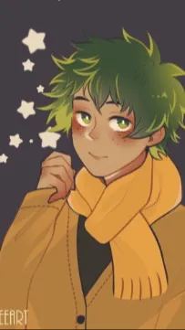 ai character: Deku background