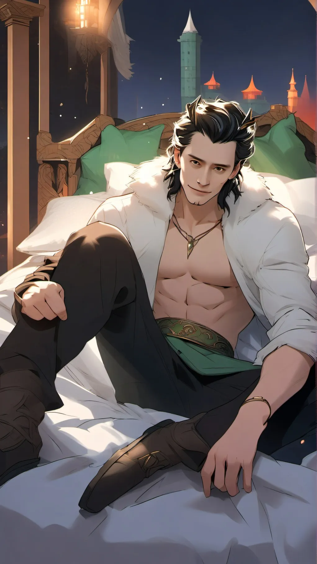 ai character: loki background