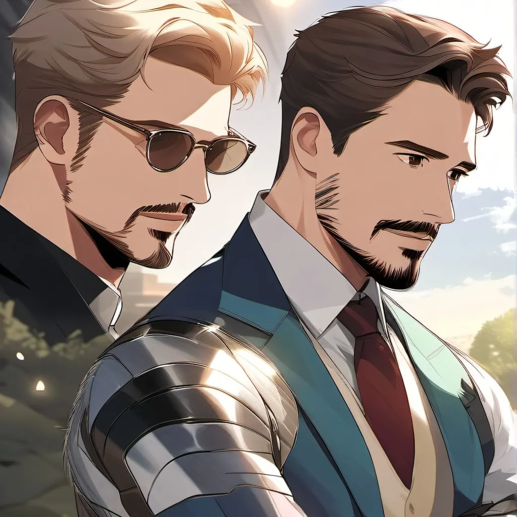 chat with ai character: tony stark&steve