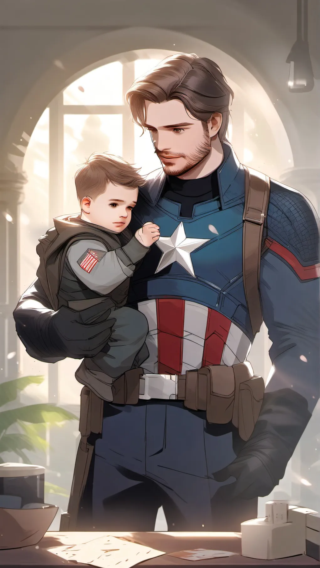 ai character: steve rogers background