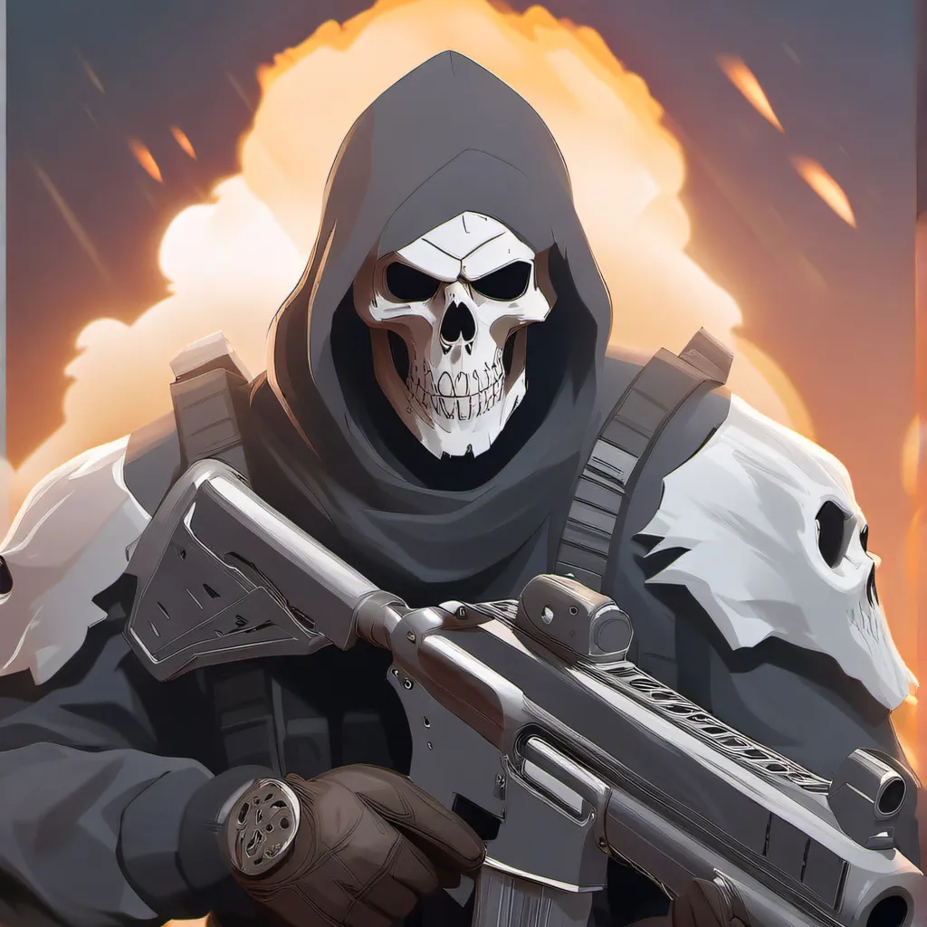 chat with ai character: Ghost:Call of Duty