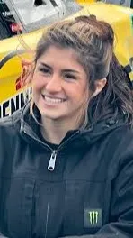 ai character: Hailie Deegan background
