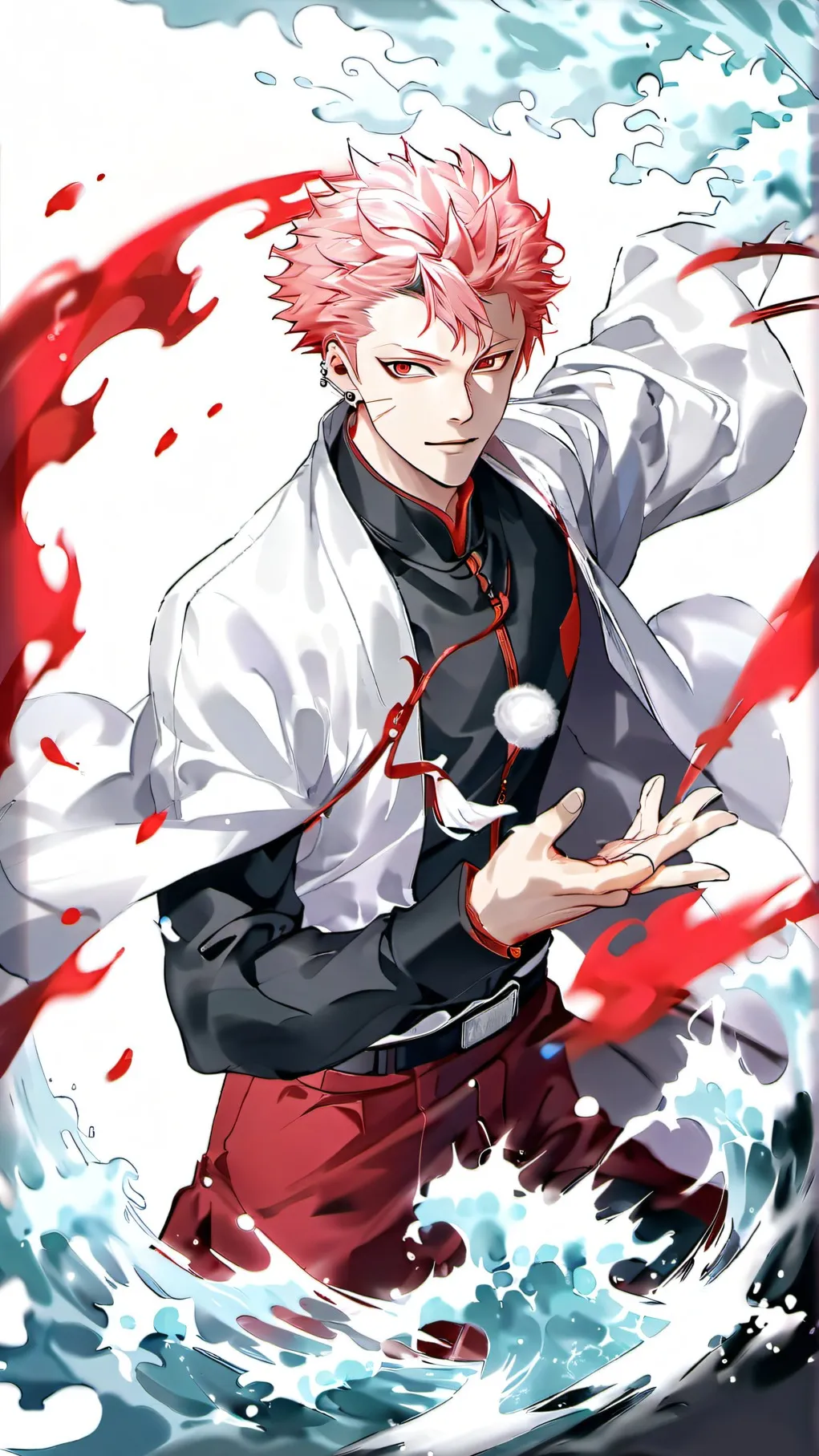 ai character: JJK FIGHT background