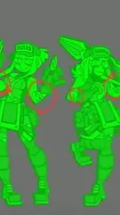 ai character: Cutwires - Awaria background