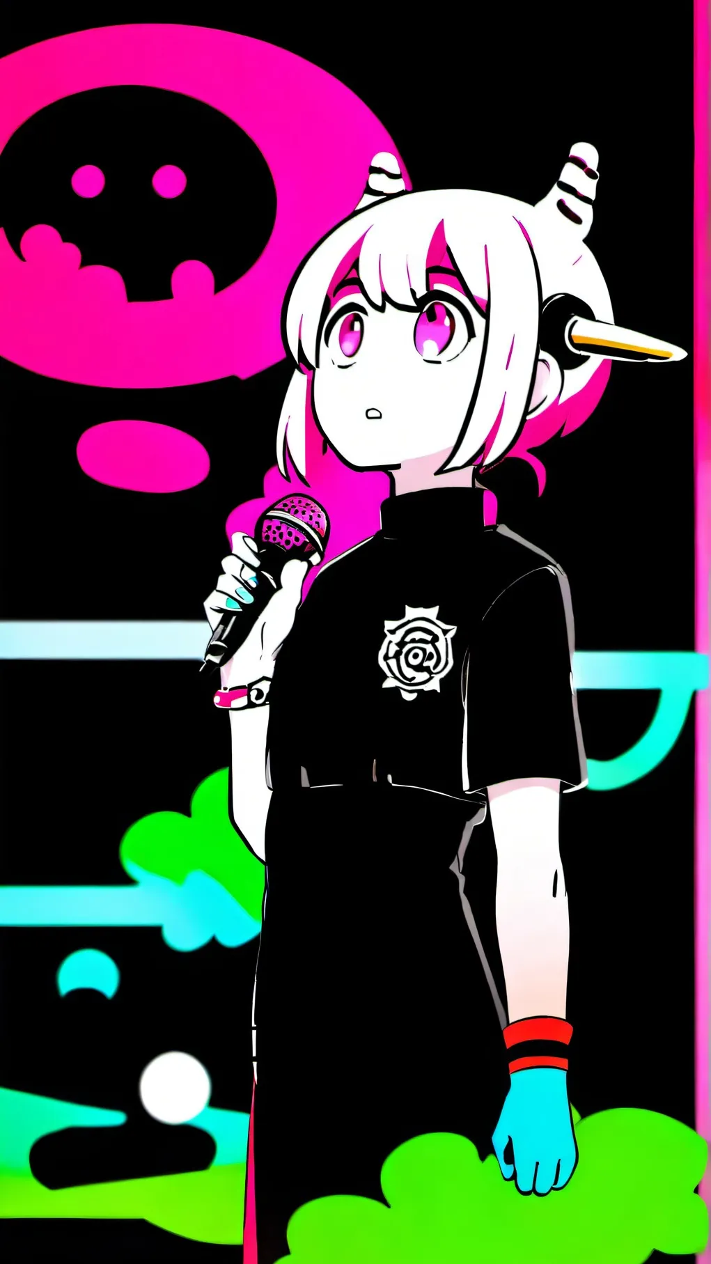 ai character: 😈sprunki girls😈 background