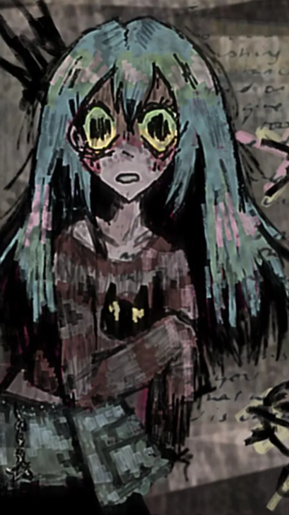 ai character: Horror Lacey background