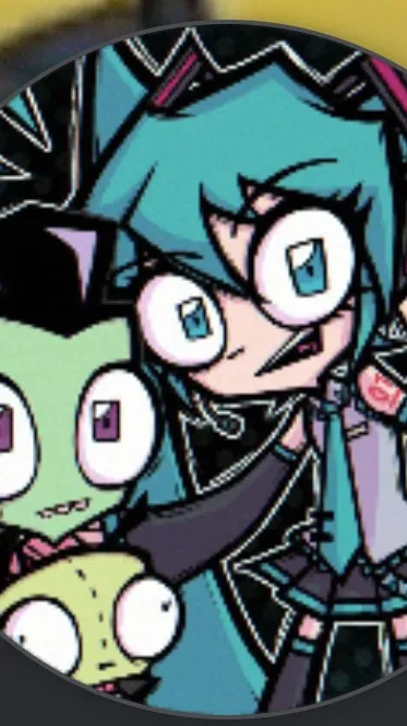 ai character: Mikudayo Kandi pad background