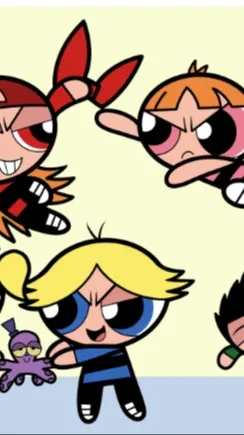 ai character: Ppg x Rrb hypnosis background