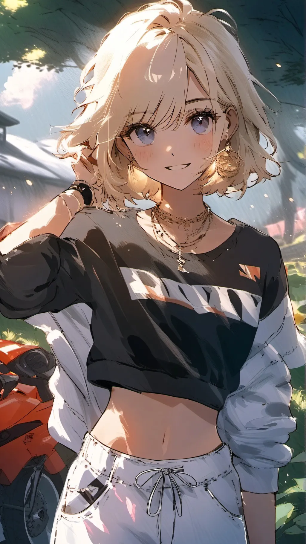 ai character: Big sister Lilly  background