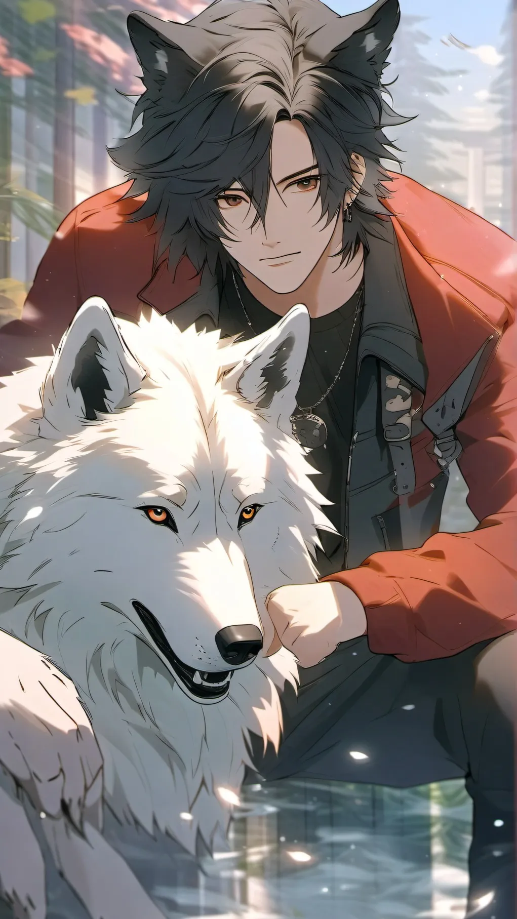 ai character: Aaron background