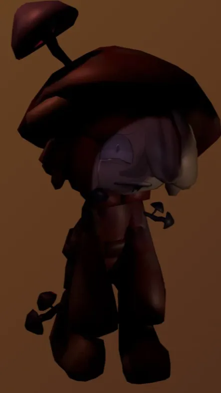 ai character: Corrupted max background