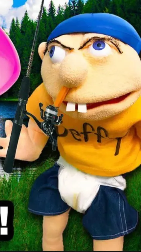 ai character: Jeffy background
