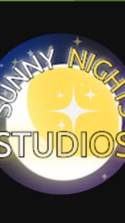 ai character: Sunny night studio background