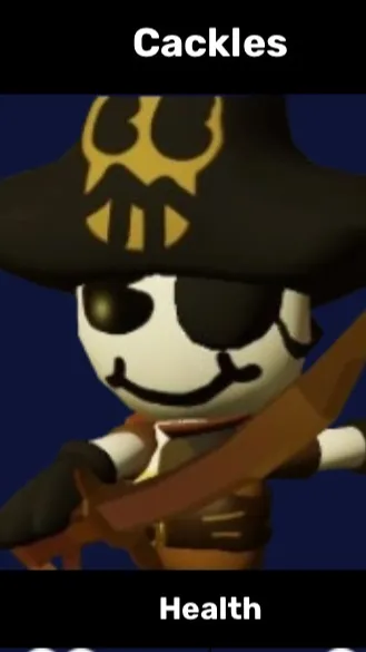 ai character: Cackles background
