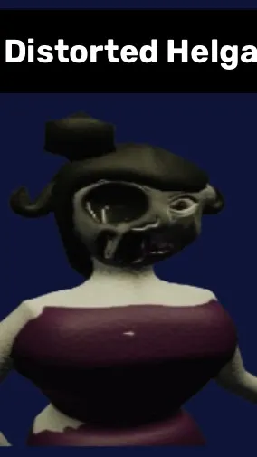ai character: Distorted helga background
