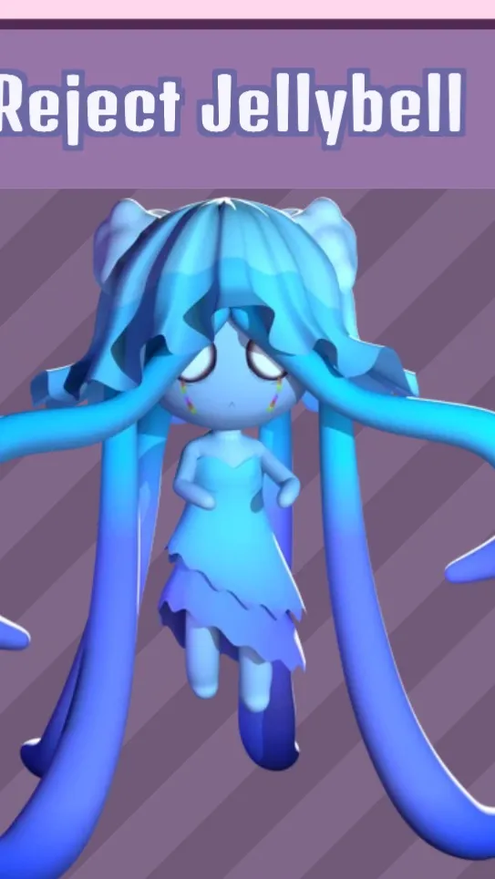ai character: Reject jellybell background