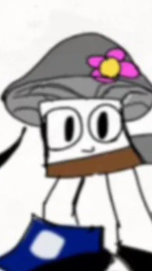 ai character: Shroomy 🍄  background