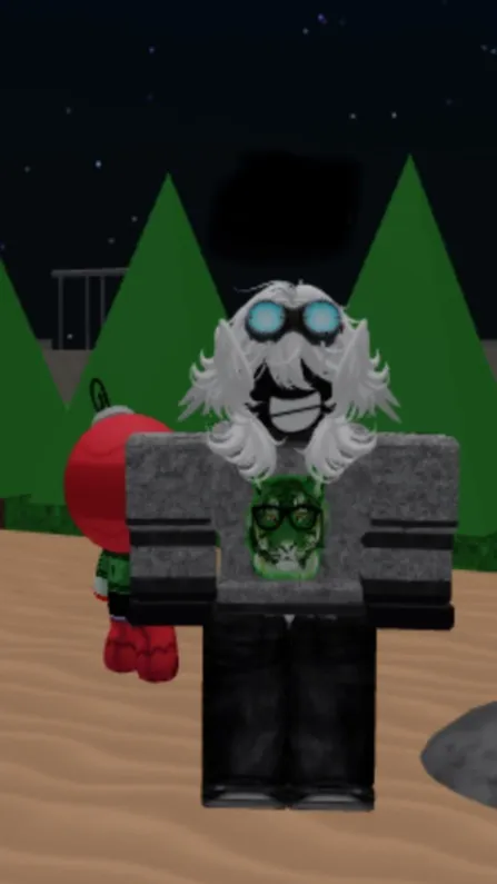 ai character: My friend :) background