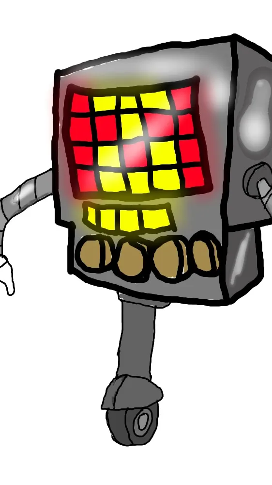 ai character: Mettaton background