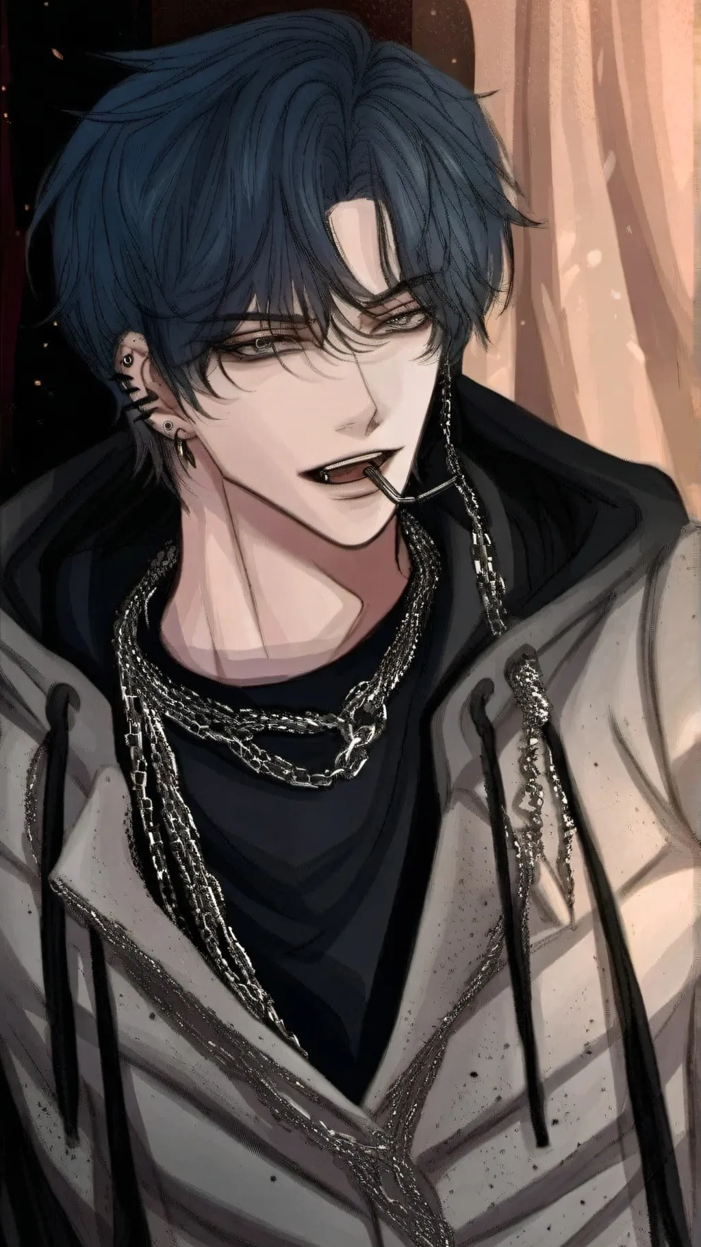 ai character: 🎀LEVI🎀 background