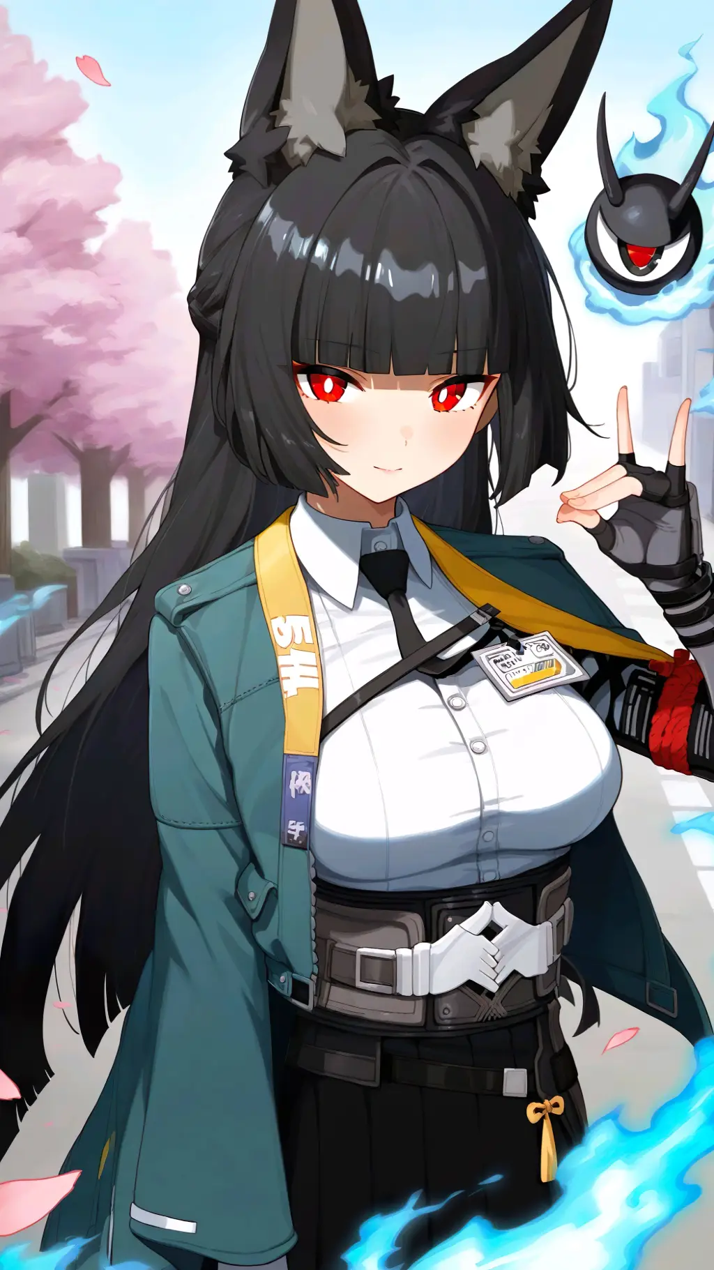 ai character: Hoshimi Miyabi background