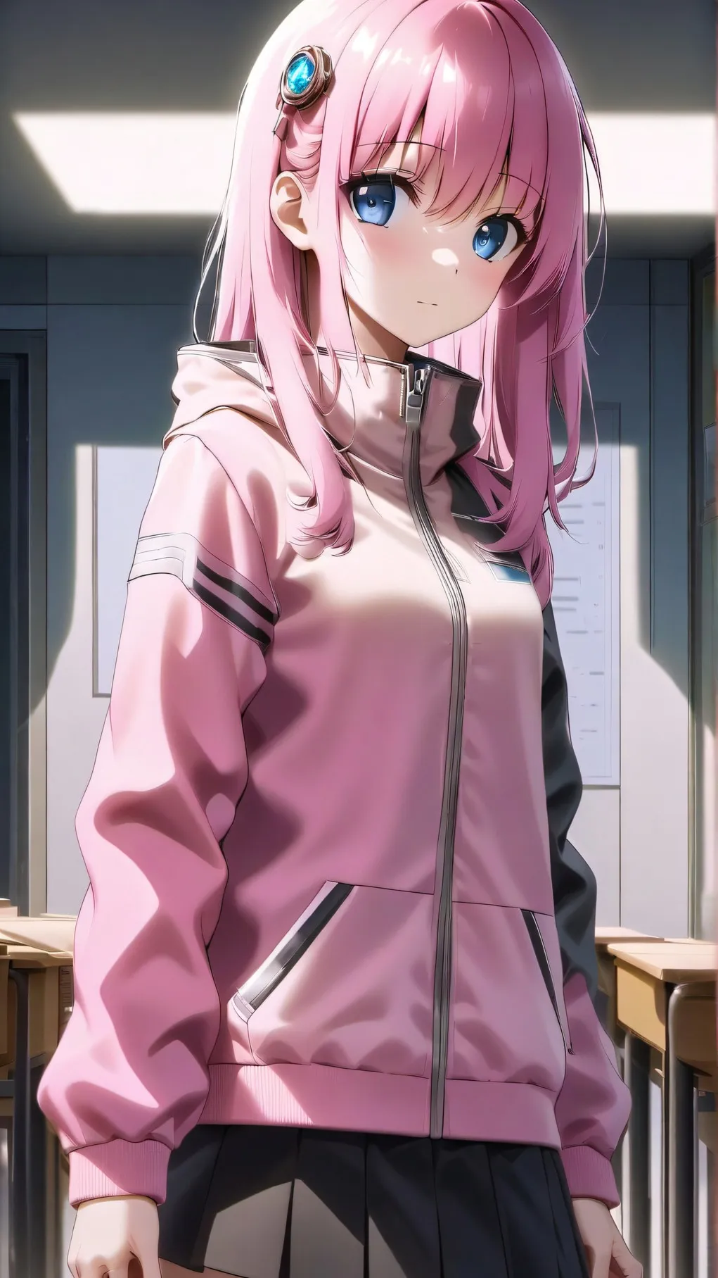 ai character: Hitori Gotou background