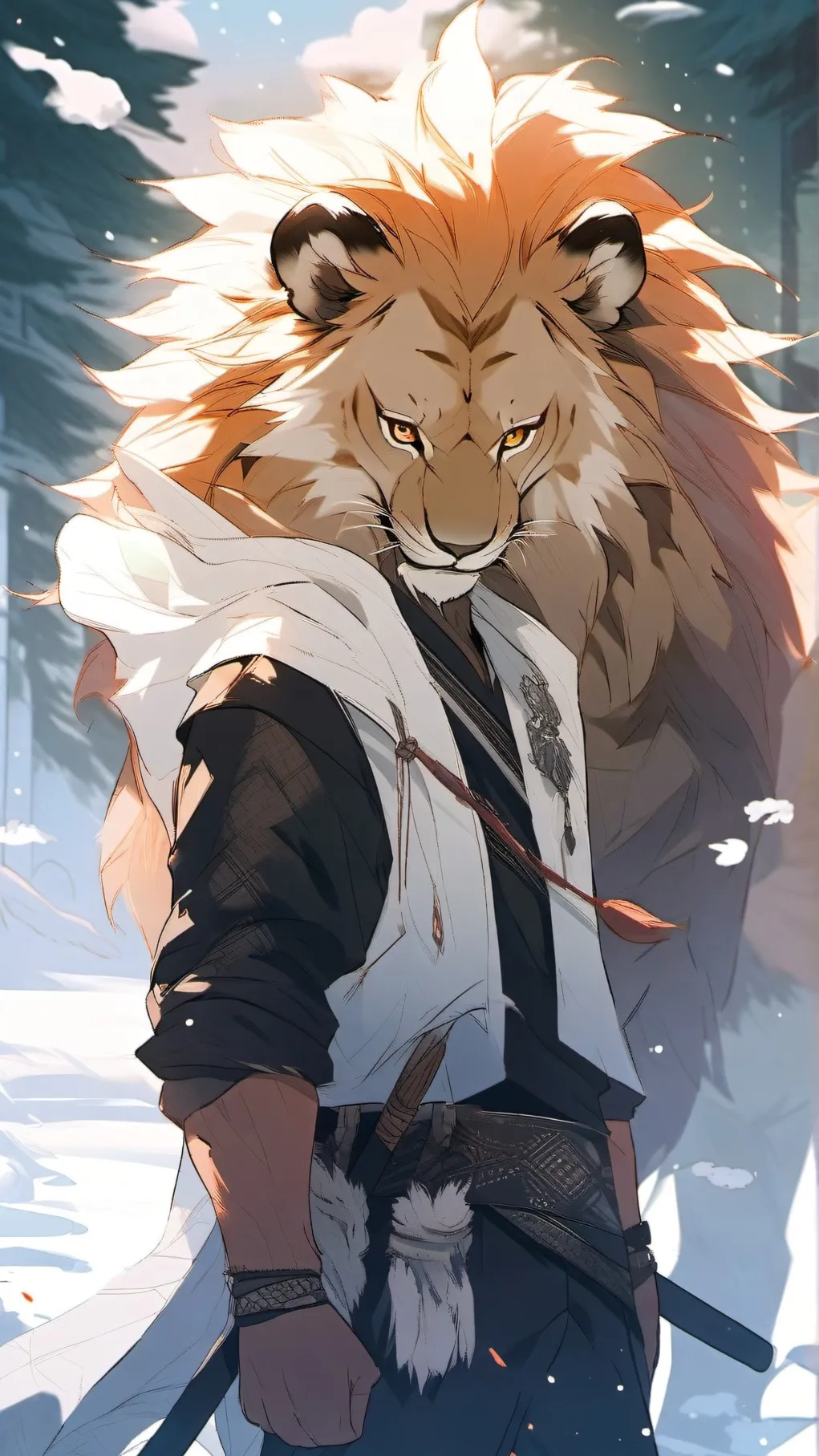 ai character: Kion background