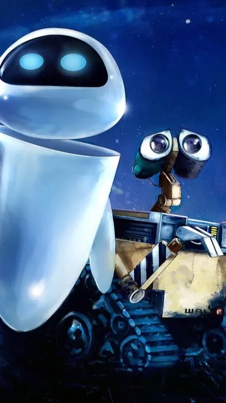 ai character: Wall-E background