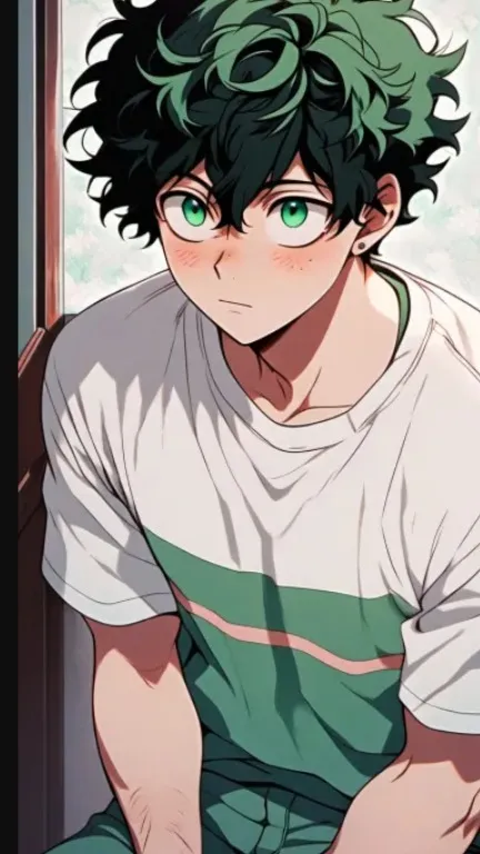 ai character: Izuku Midoriya background