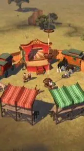 ai character: El Circo Dos Grill background